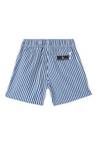 Kids Denim Stripe Comfort Lined Swim Shorts
